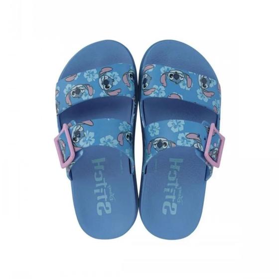 Imagem de Chinelo Slide Grendene Kids Personagem Stitch Azul