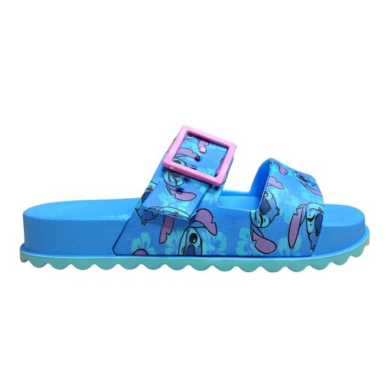 Imagem de Chinelo Slide Infantil Azul Stitch Summer Grendene