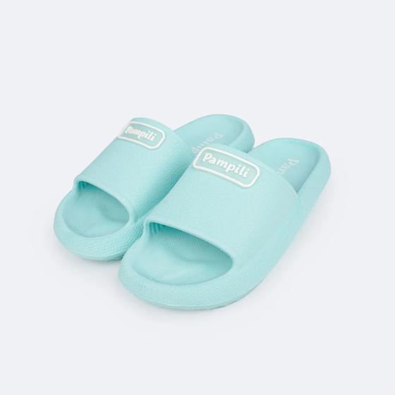 Imagem de Chinelo Slide Infantil Pampili Mini Puff Tiffany