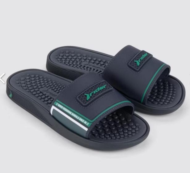 Imagem de Chinelo Slide Masculino Rider Pump Esporão Sandalia Massageado