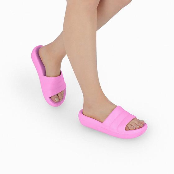 Chinelo Slide Piccadilly Marshmallow Feminino EVA C222001 Menor preço em Chinelo Slide Piccadilly Marshmallow Feminino EVA C222001