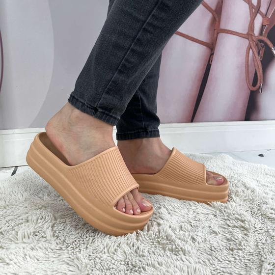 Imagem de Chinelo Slide Plataforma Blush