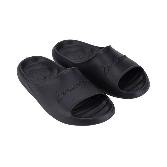 Imagem de Chinelo Slide Preto Kids Logo Frontal  Rider