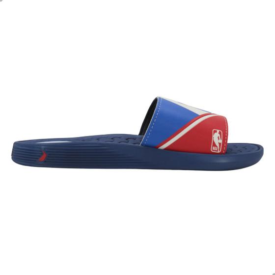 Imagem de Chinelo Slide Rider Pump Nba II Azul/Vermelho