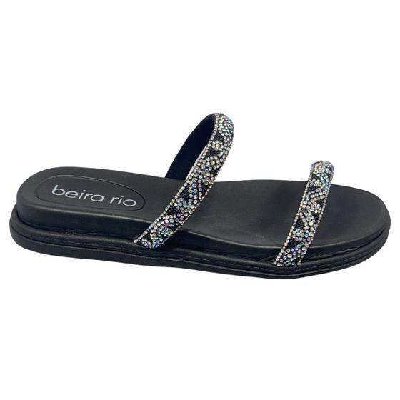 Imagem de Chinelo Slide Strass Duas Tiras Beira Rio 8488.105.27332