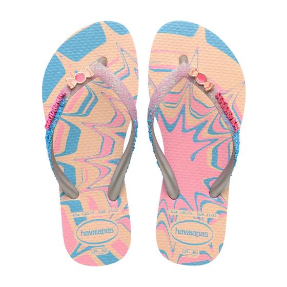 Imagem de Chinelo Slim Estampado Menina Havaianas Kids