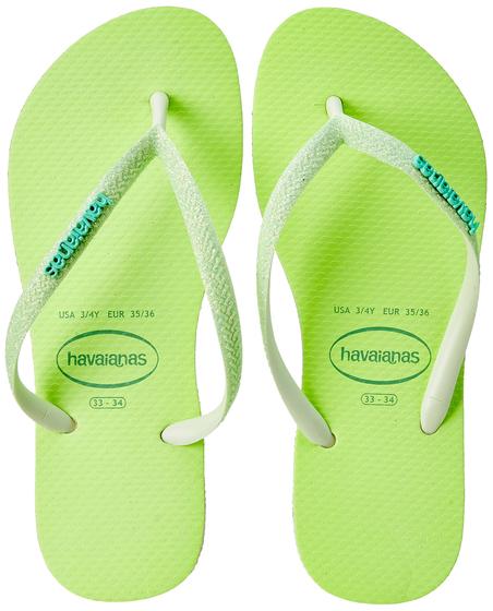 Imagem de Chinelo Slim Glitter Neon, Havaianas, Feminino,