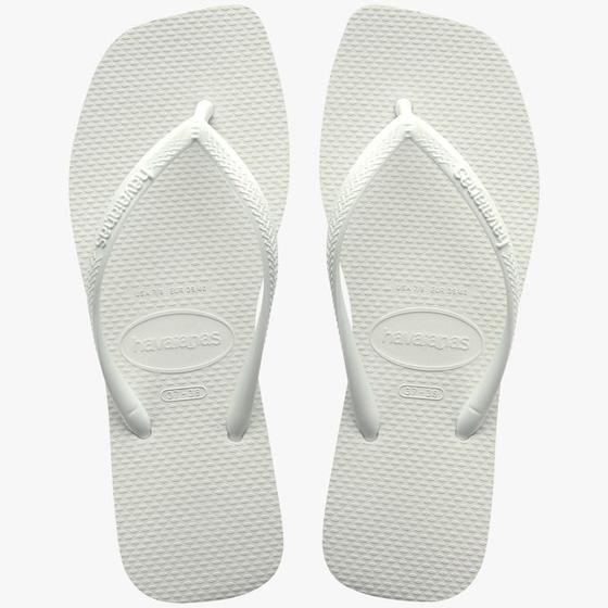 Imagem de Chinelo Slim Square Logo Feminino Classico Praia Dia dia Havaianas 4148301