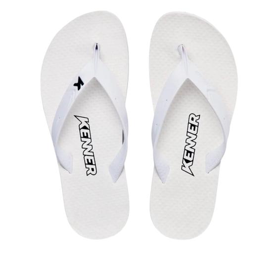 Imagem de Chinelo Summer Silicone Branco Kenner Dgx25