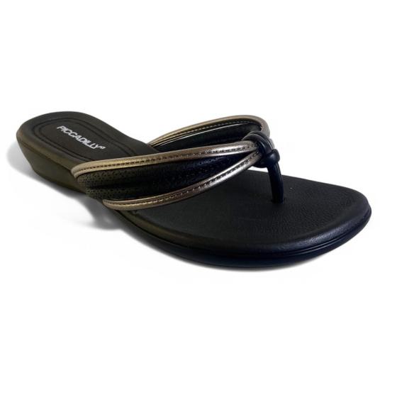 Imagem de Chinelo Tamanco Piccadilly Wide Fit Macio Leve E Confortável