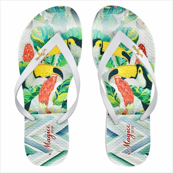 Imagem de Chinelo Tropical Feminino Tucanos, Magicc