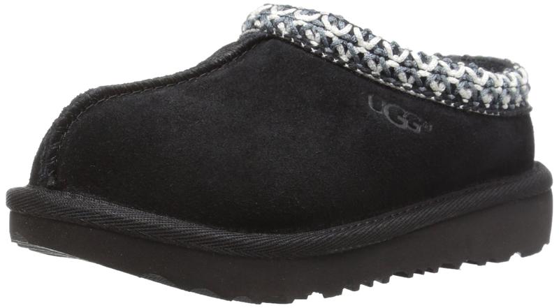 Imagem de Chinelo UGG Tasman II Infantil Unissex - Preto - Tamanho 11