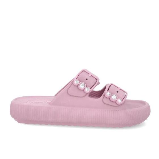 Imagem de Chinelo Usaflex Slide Plataforma Poofy Eva Fivela Brilho