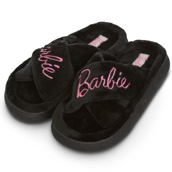 Imagem de Chinelos Barbie Femininos Extra Cozy Fuzzy House