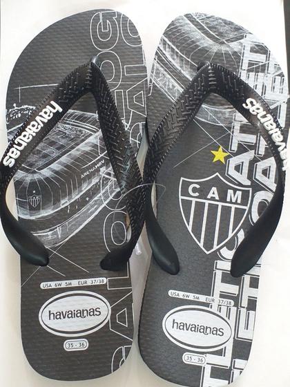 Imagem de Chinelos Havaianas Top Times Atlético Mineiro