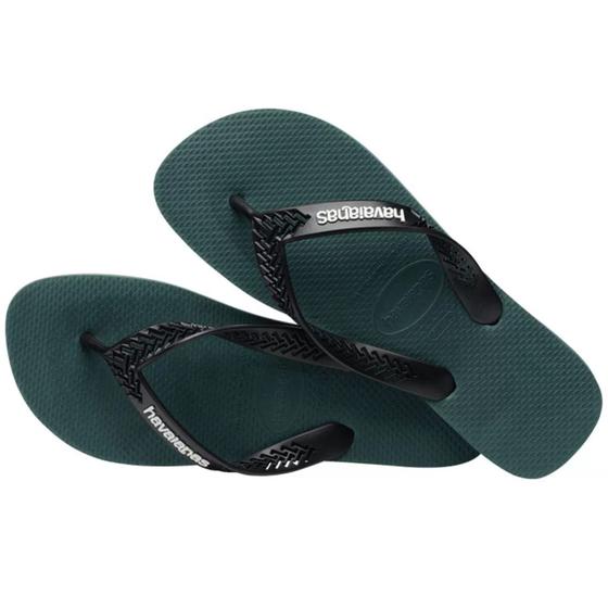 Imagem de Chinelos Sandália Havaianas Power LG Solid Basic Fc Original Preto Cinza