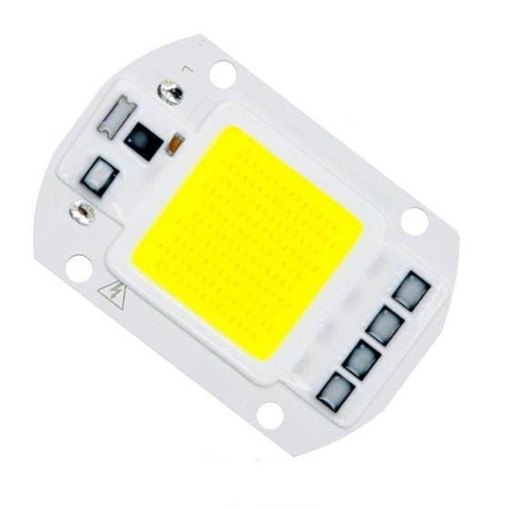 Imagem de Chip de led 50w 220v branco frio inteligente sem reator