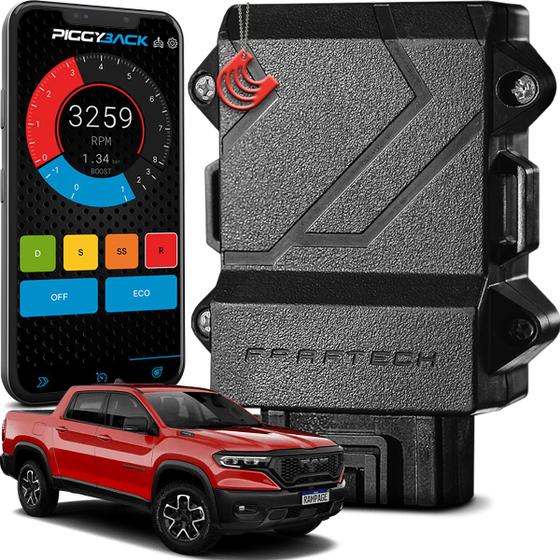 Imagem de Chip para Aumentar Potência e Torque Rampage 2.0 Diesel 2023 a 2024 - Módulo Piggyback Faaftech