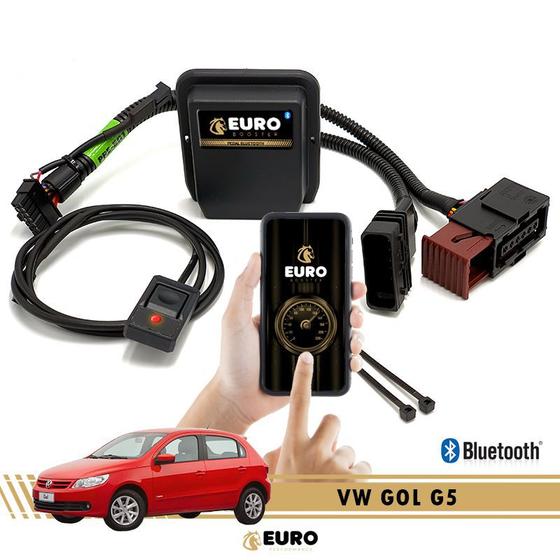 Imagem de Chip Potência Pedal Bluetooth VW Gol G5 EuroPower