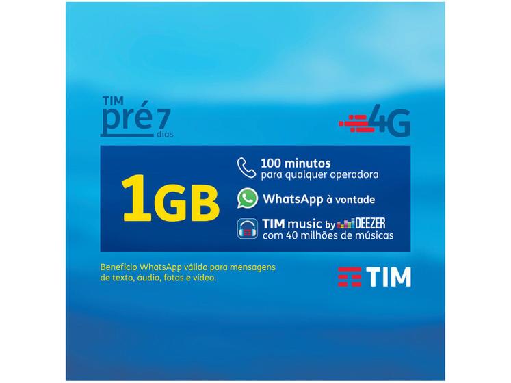 Imagem de Chip TIM 4G 