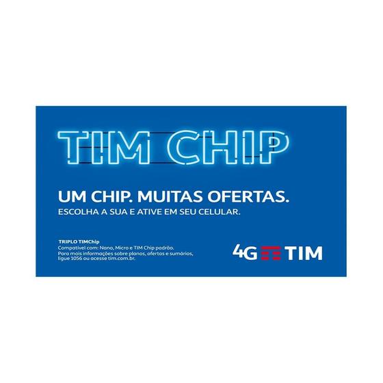 Imagem de Chip TIM Triplo 4G