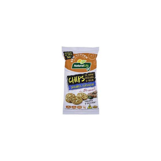 Imagem de Chips de Arroz Integral Presunto Sem Glúten 70g Natural Life