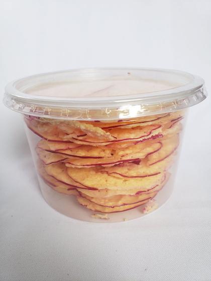 Imagem de Chips de provolone desidratado gouda