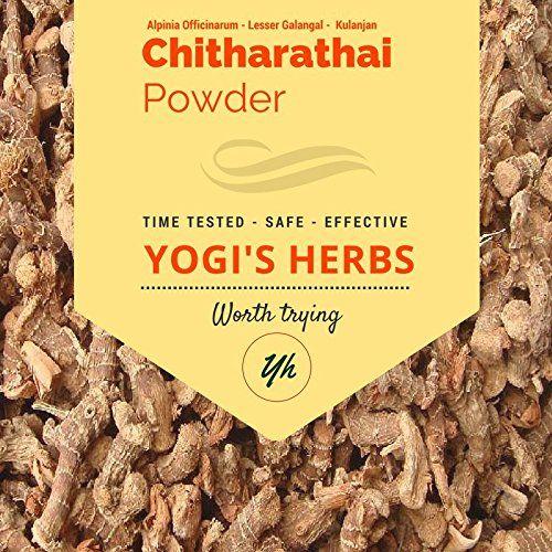 Imagem de Chitharathai em pó YOGIS HERBS 454g (pacote com 1)