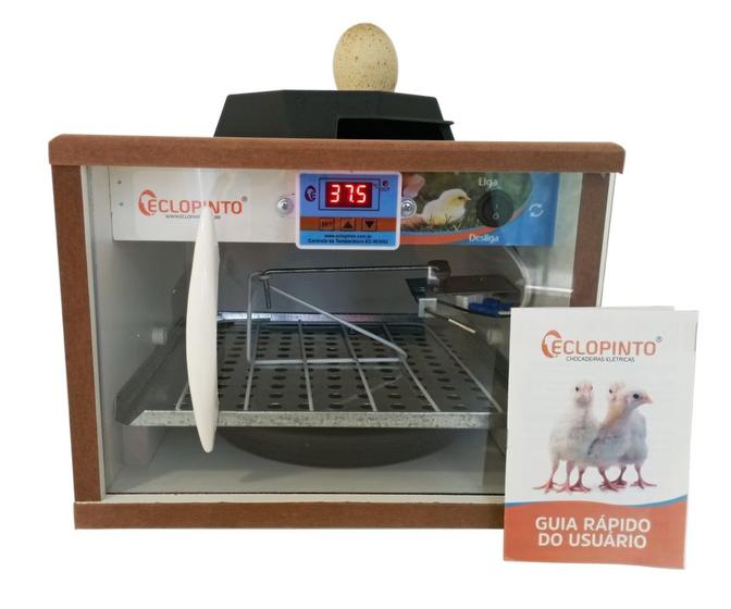 Imagem de Chocadeira Automática - 30 Ovos + Ovoscópio E Água Automática