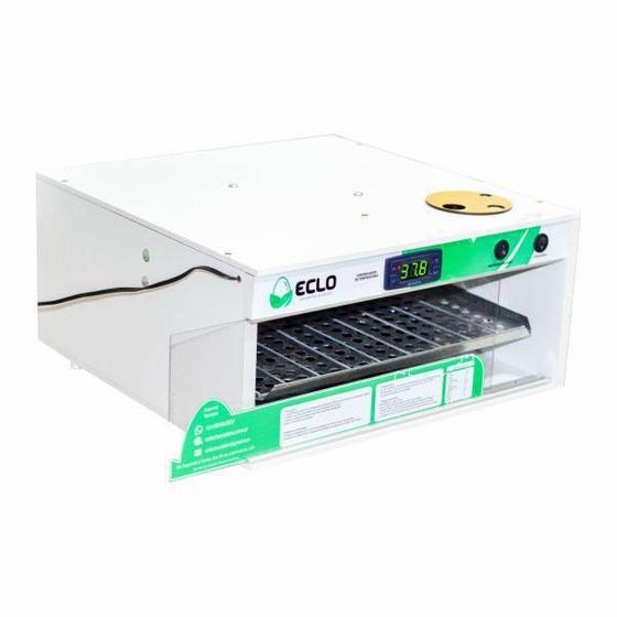 Imagem de Chocadeira Automática 48 Ovos Eclo Com Ovoscópio 110v