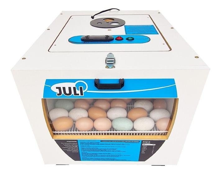 Imagem de Chocadeira Automática Juli 70 Com Ovoscópio - Chocmaster 127V