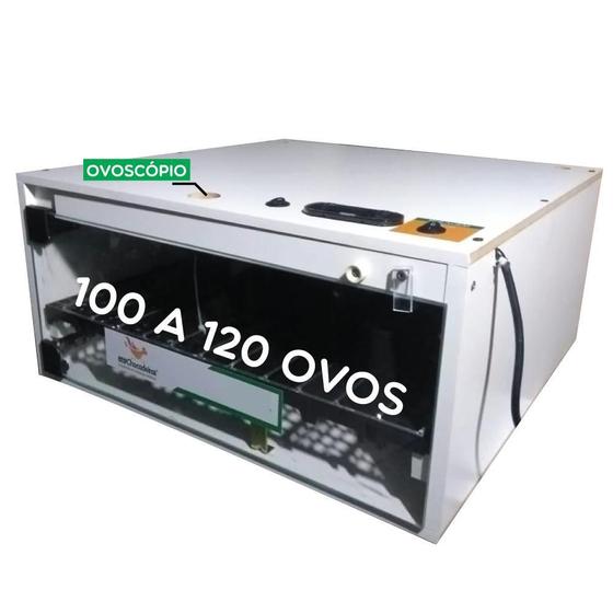 Imagem de Chocadeira Automática Profissional Até 100 Ovos 220V