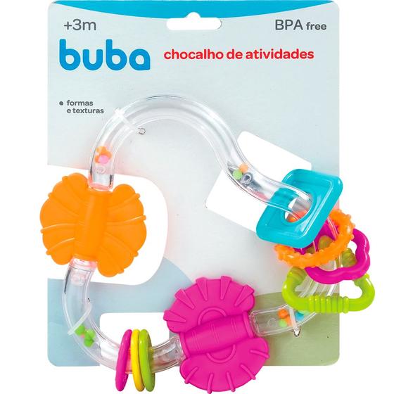 Chocalho brinquedos para bebê BUBA brinquedo bebe 0 6 meses Menor preço em Chocalho brinquedos para bebê BUBA brinquedo bebe 0 6 meses