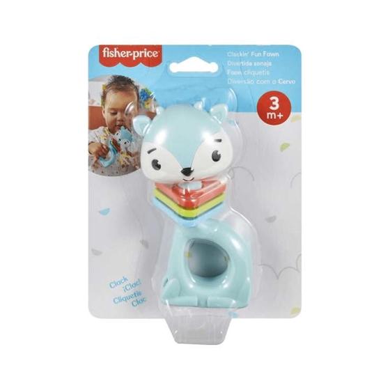 Imagem de Chocalho com Mordedor Diversão com o Cervo Fisher Price Mattel