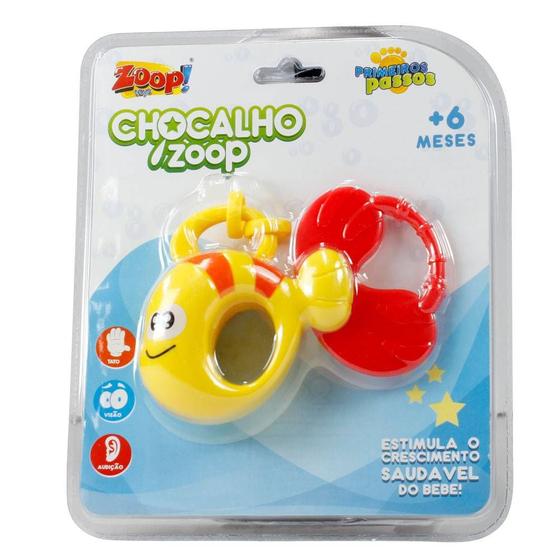 Imagem de Chocalho E Mordedor Peixinho ZP00149 Zoop Toys