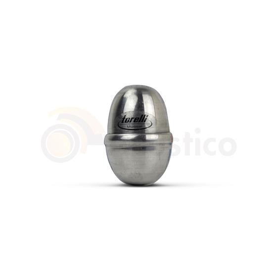 Imagem de Chocalho Ovinho Alumínio Ganza Percussão Egg Shaker Torelli