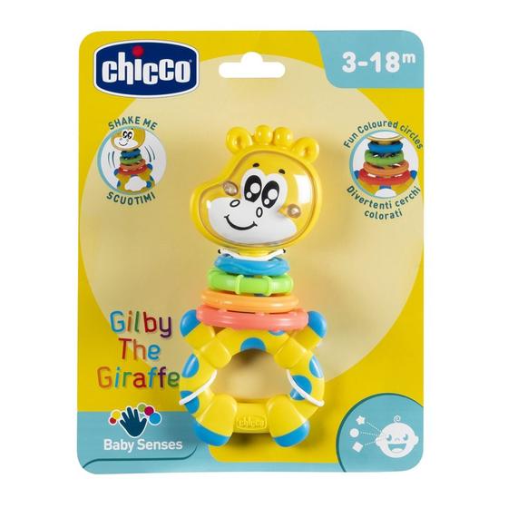 Imagem de Chocalho roca girafa gilby - chicco