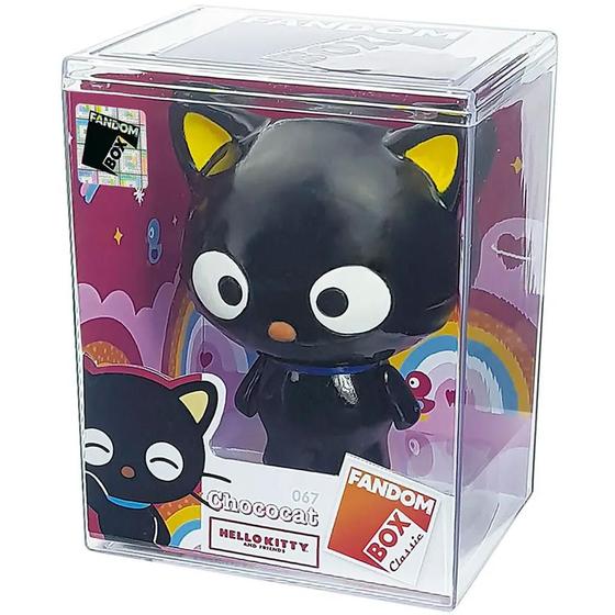 Imagem de Chococat Boneco Fandom Box Hello Kitty Colecionável 12 Cm - Líder Brinquedos