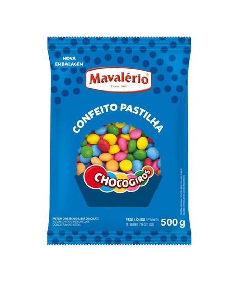 Imagem de Chocogiros Coloridos 500g - Mavalerio