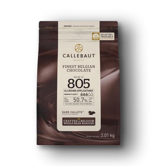 Imagem de Chocolate amargo 805 callebaut 50,7% - 2,01kg