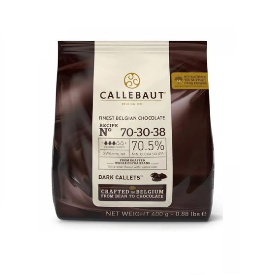 Imagem de Chocolate Belga Amargo 70% N 70-30-38 400g Callebaut- 1 un