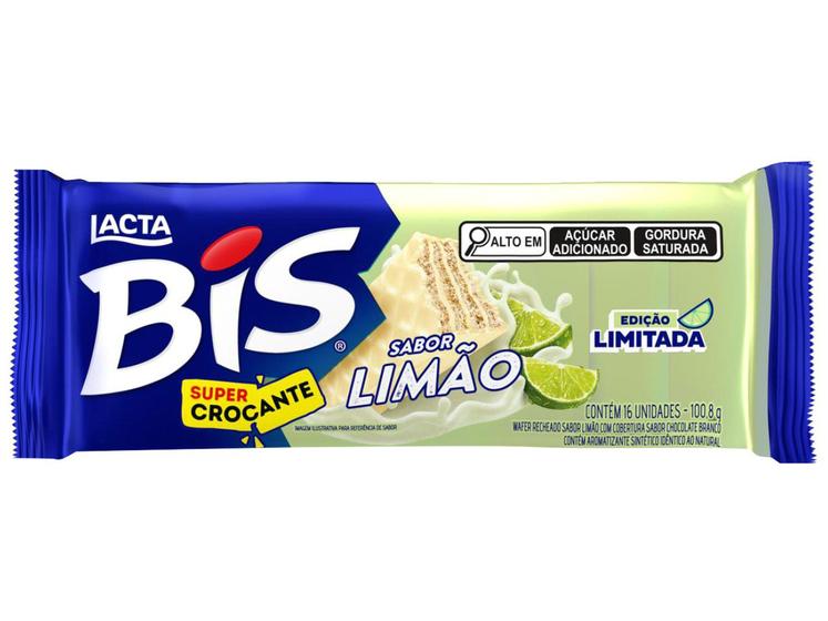 Chocolate Bis Limão 100,8g Lacta é ruim? Chocolate Bis Limão 100,8g Lacta é boa?