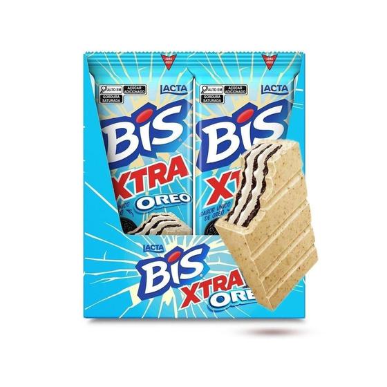 Chocolate Bis Xtra Oreo 45g - Display com 24 Unidades Menor preço em Chocolate Bis Xtra Oreo 45g - Display com 24 Unidades
