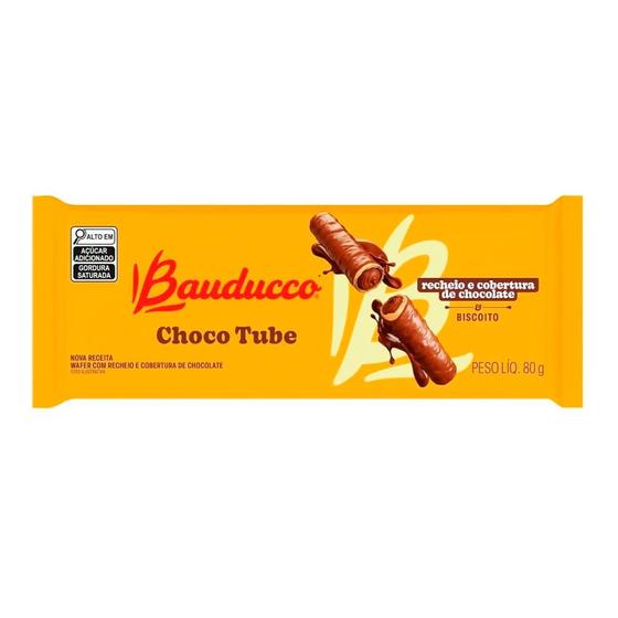 Imagem de Chocolate Biscoito Tube Bauducco 80g