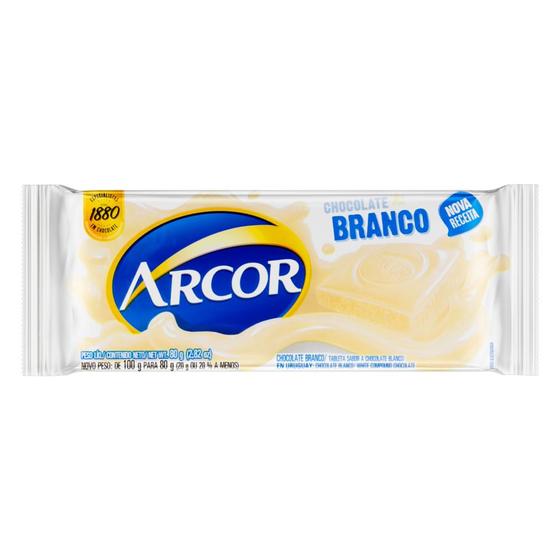 Imagem de Chocolate Branco Arcor 80g