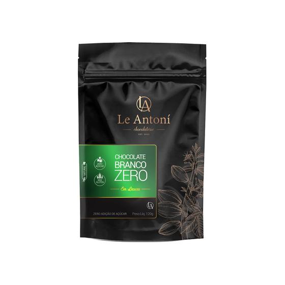 Imagem de Chocolate Branco Zero Açúcar 120g - Le Antoní