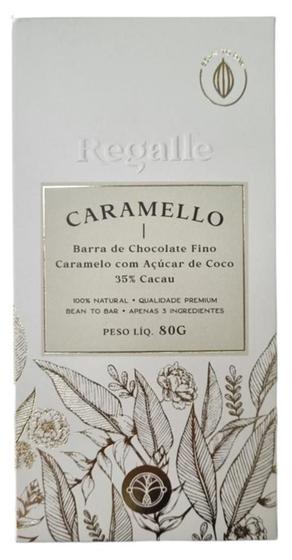 Imagem de Chocolate Caramelo Com Açúcar De Coco Regalle 80G