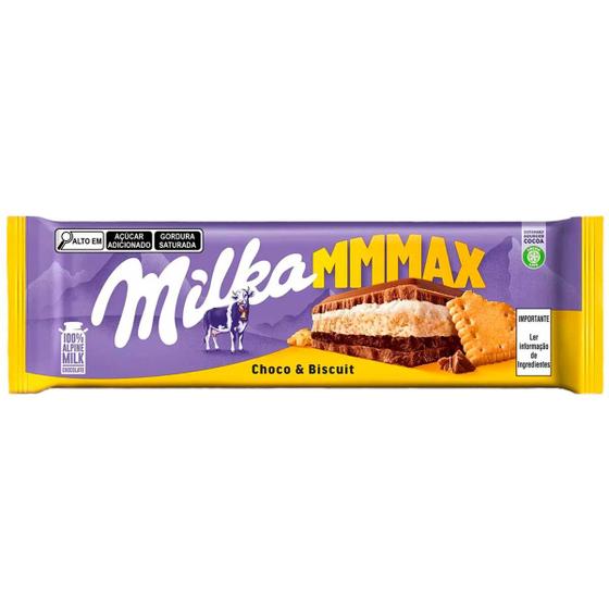 Imagem de Chocolate Choco e Biscuit 300g - Milka