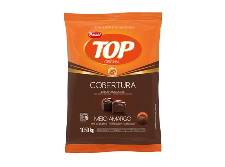 Imagem de Chocolate Cobertura Gotas Meio Amargo 1,050kg Harald