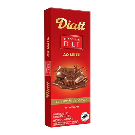Imagem de Chocolate Diatt Ao Leite Diet 25g